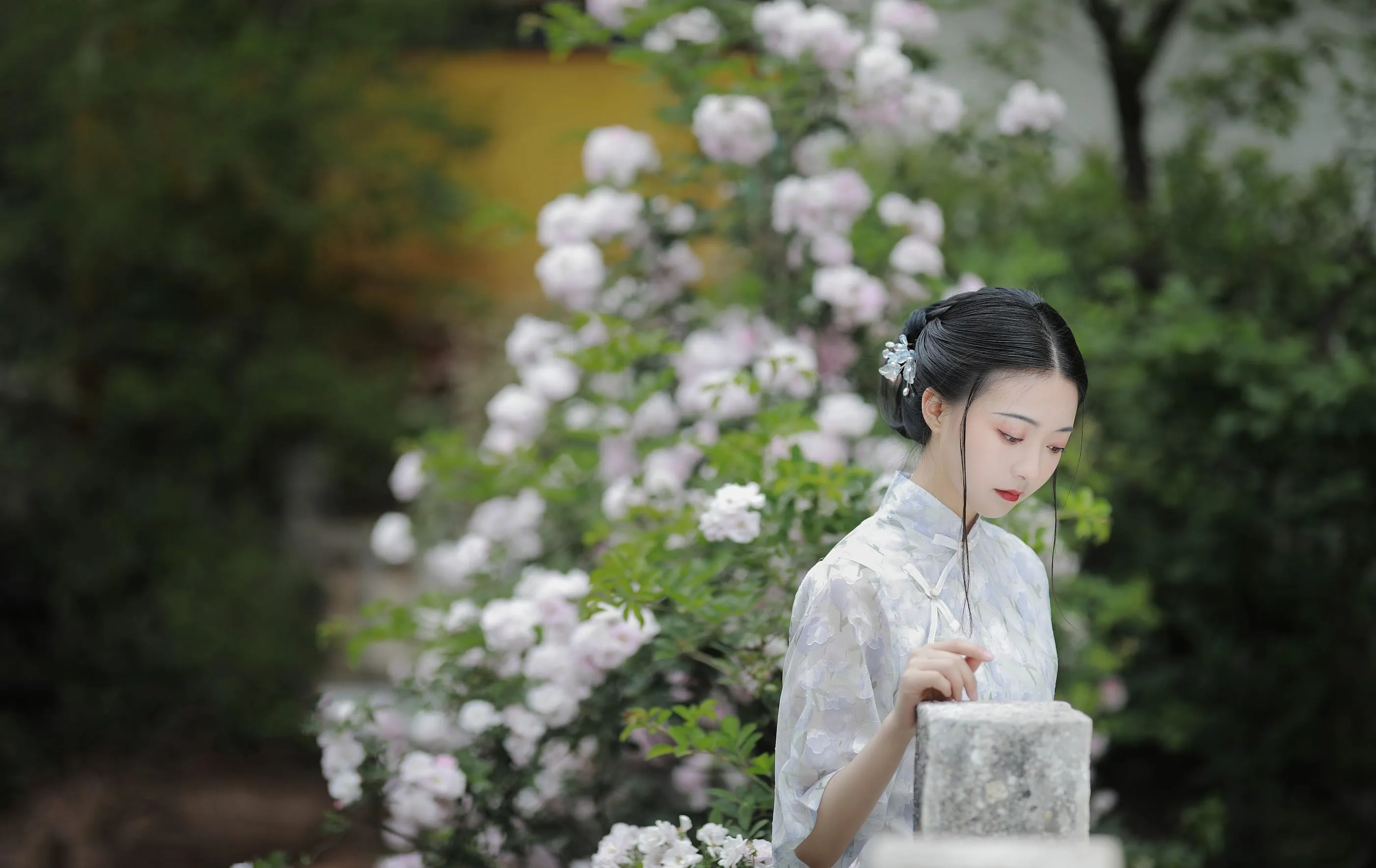 [艺图语] 2022.06.13 白茶清欢无别事 YunFleur [31P]插图8